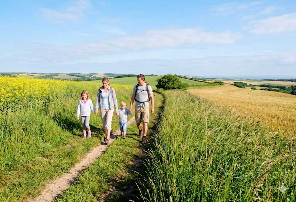 Forêt, étang et chemins du Perche