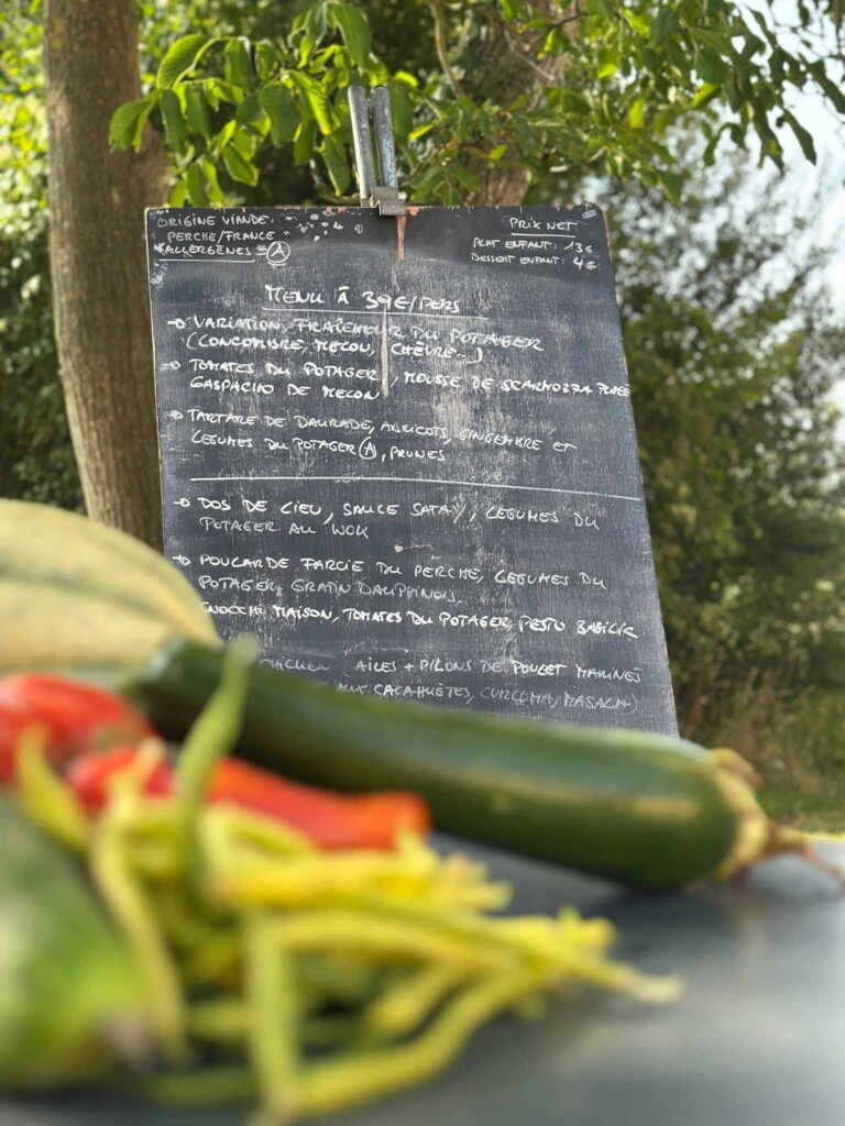 Cuisine faite maison au Bistrot des Écuries