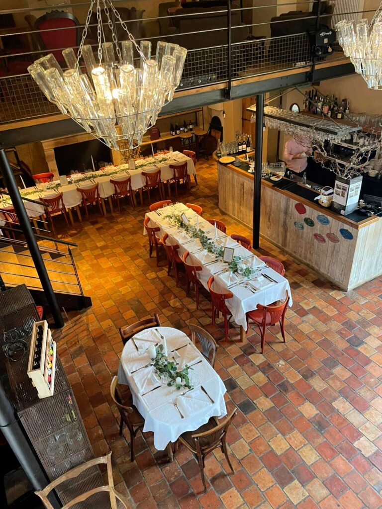 Espaces intérieurs du Domaine des Écuries pour un mariage week-end
