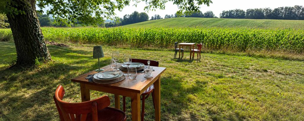 Restaurant du Domaine des Écuries dans le Perche