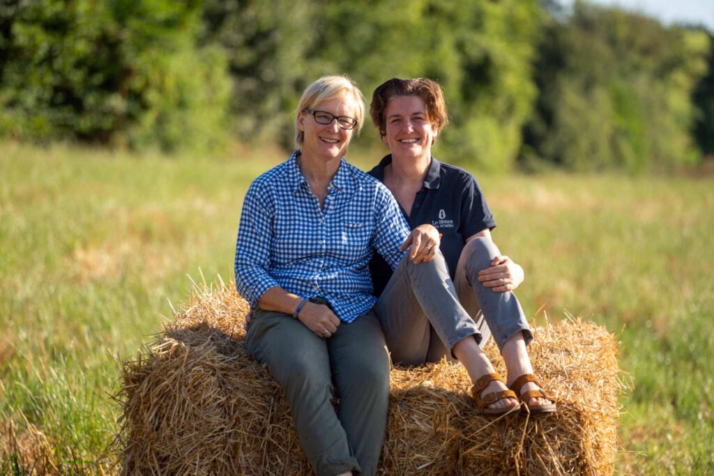 Ulrike Rudolph et Florence Lambert au Domaine des Écuries