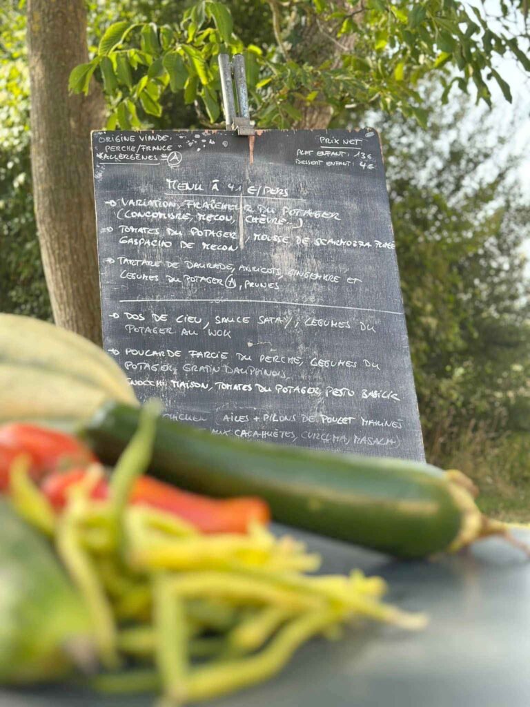 Cuisine faite maison au Bistrot des Écuries